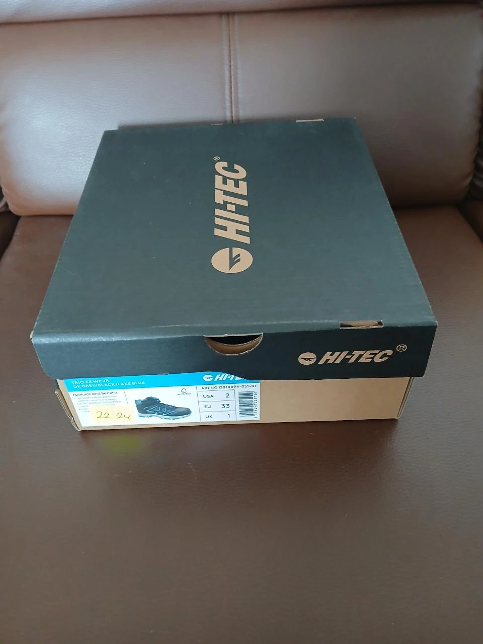 Sapatos de caminhada impermeáveis para menino hi-tec 33 – photo 5